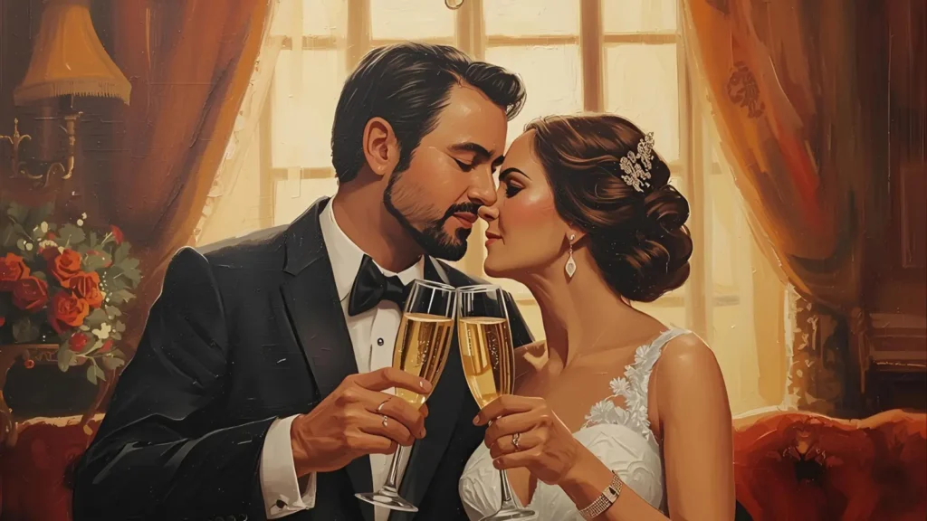 Best 1st Wedding Anniversary Instagram Captions for Husband 